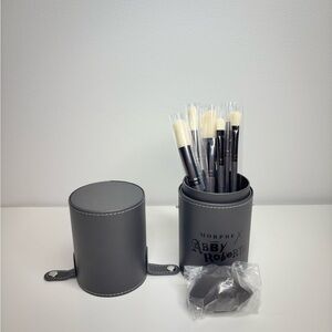 Morphe x Abby Roberts Gray Brush Holder Set